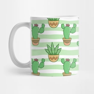 Plant succulent flower cactiCactus Pattern Mug